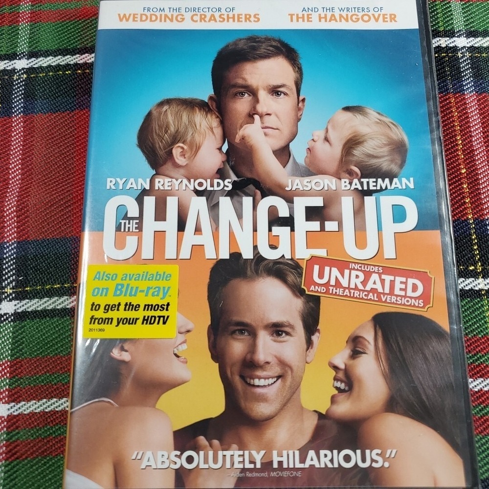 DVD The Change-Up Movie Ryan Reynolds Jason Bateman Unrated New